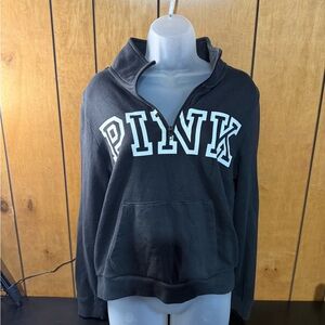 PINK Victoria's Secret Black Cowl Neck Sweater